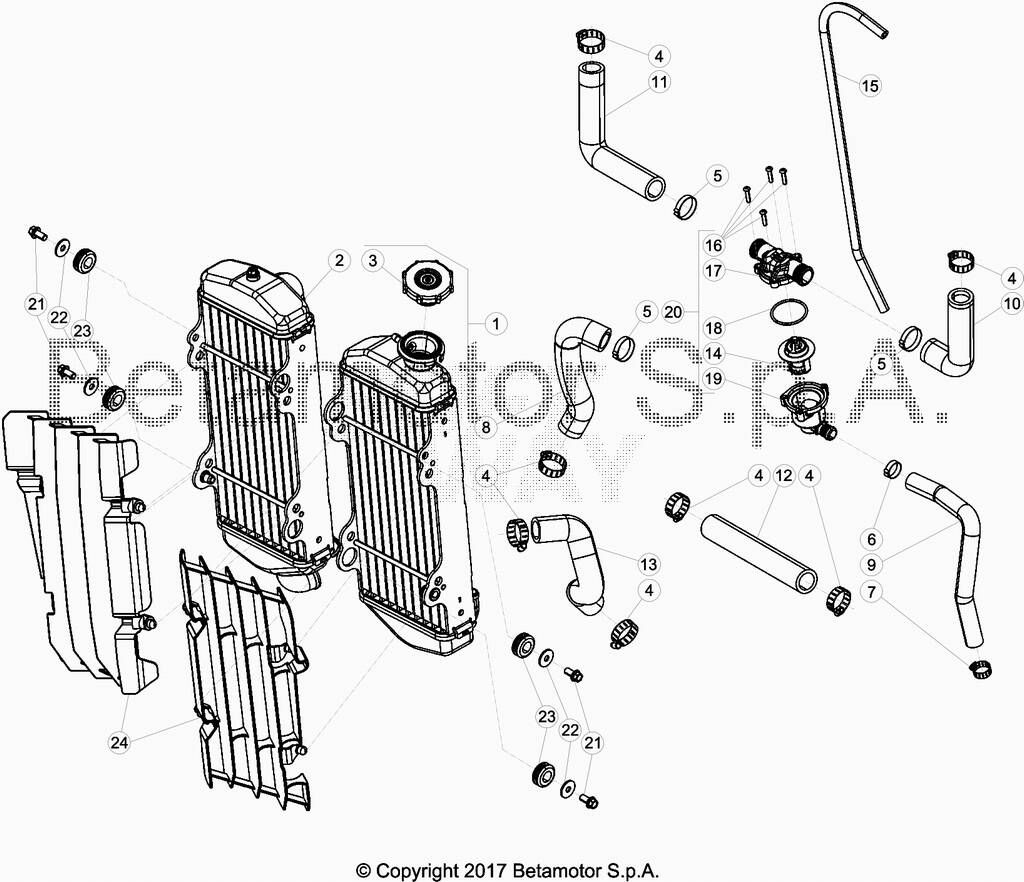 Circuit de refroidissement No 16