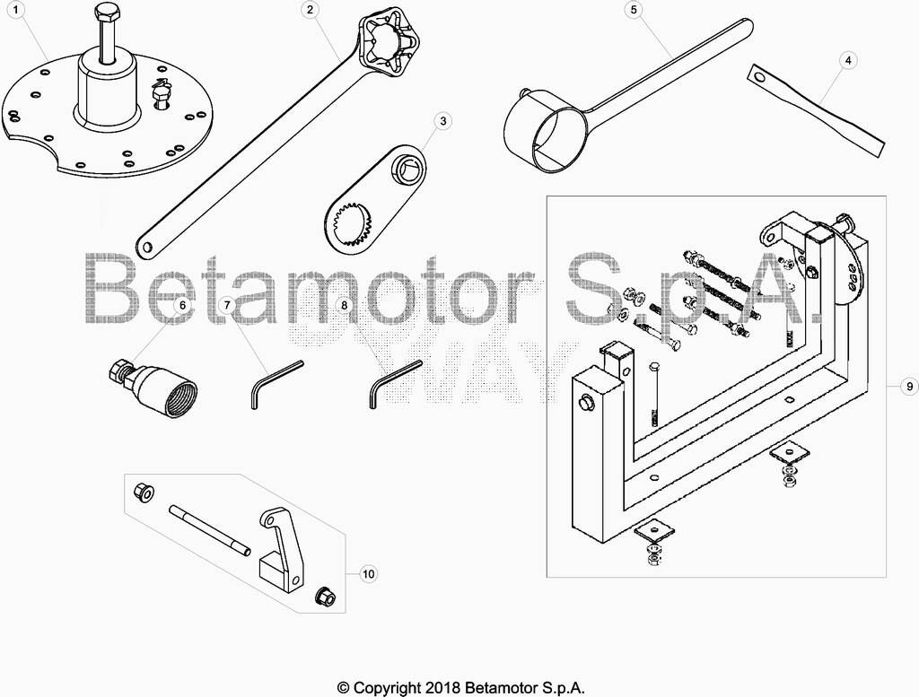 Outillage chassis No 10