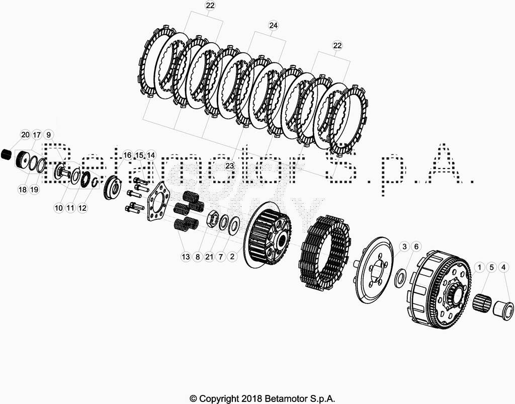 Embrayage No 2159