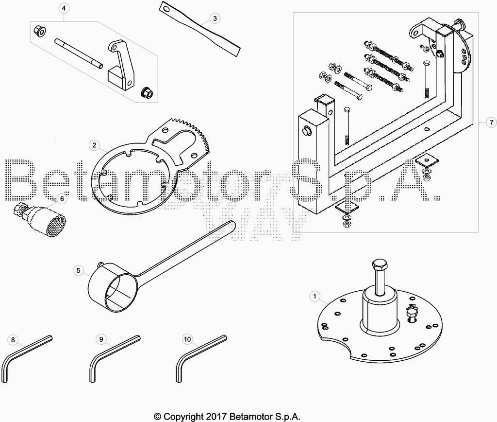 Outillage chassis No 2