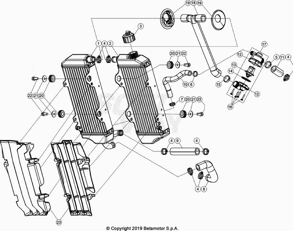 Circuit de refroidissement No 13