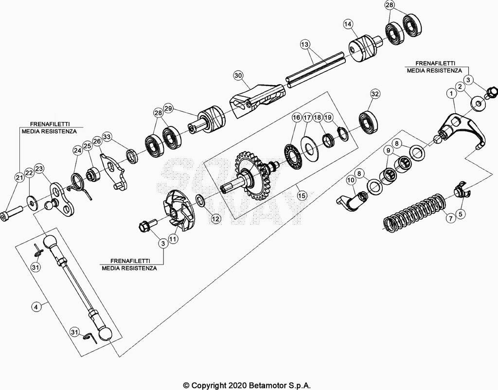 Pompe a eau/valves No 13