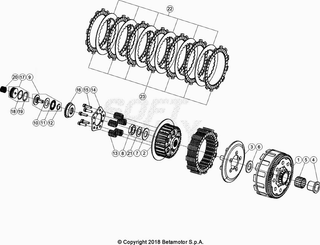 Embrayage No 2136