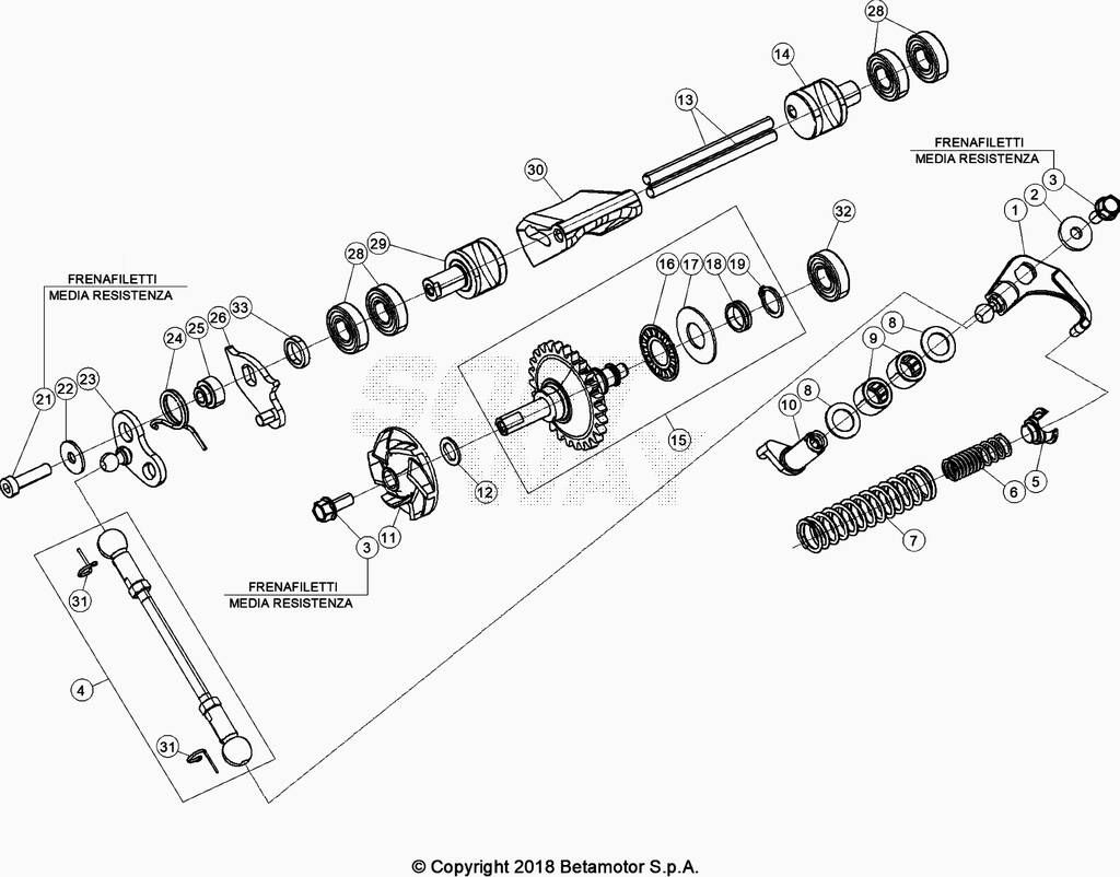Pompe a eau/valves No 3