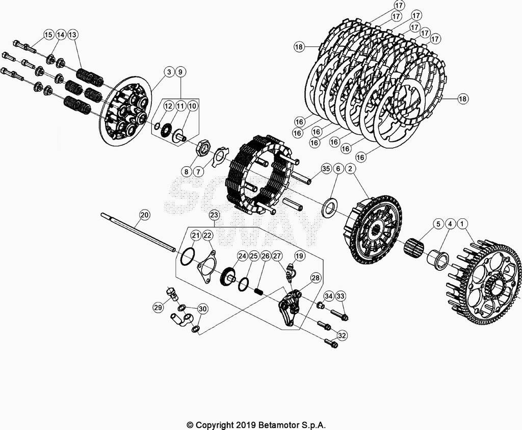 Embrayage No 2137