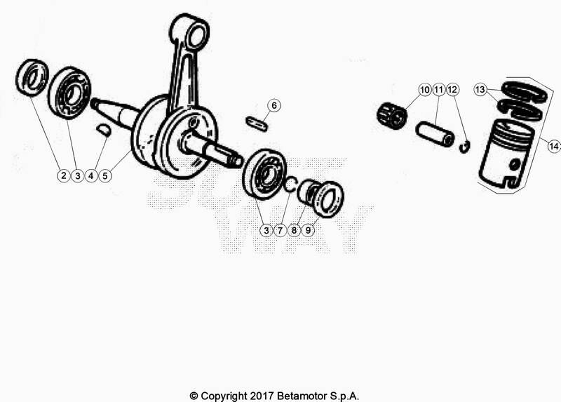 Villebrequin piston No 2