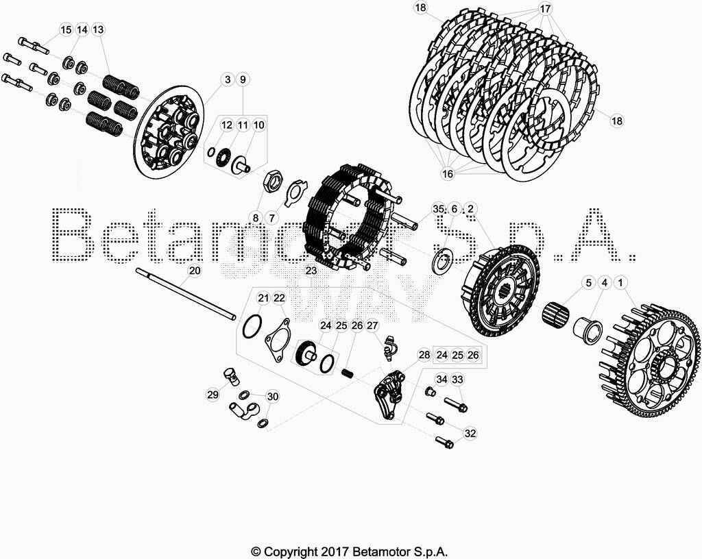 Embrayage No 2132
