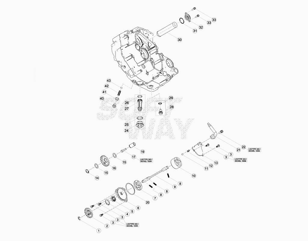 Circuit de lubrification No 7