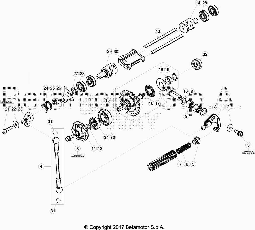 Pompe a eau/valves No 8