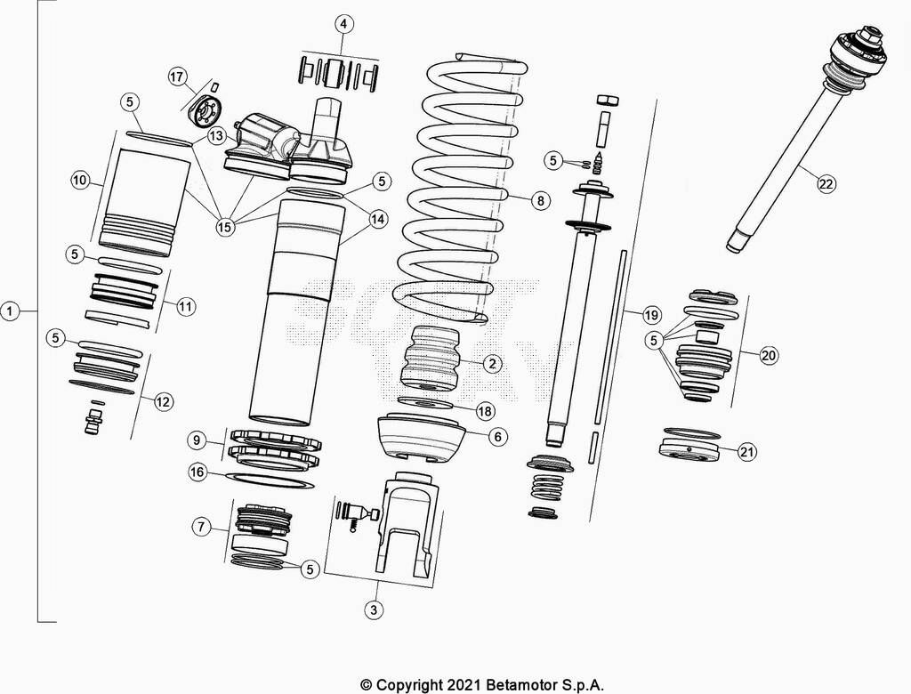 Amortisseur No 1045