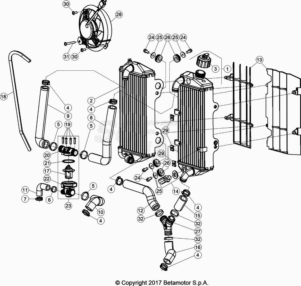 Circuit de refroidissement No 6