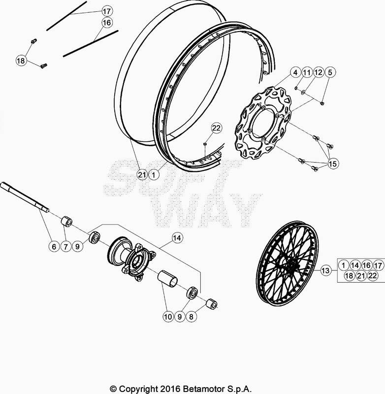 Roue avant No 2426