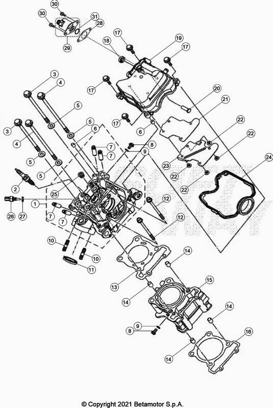 Cylindre culasse No 244