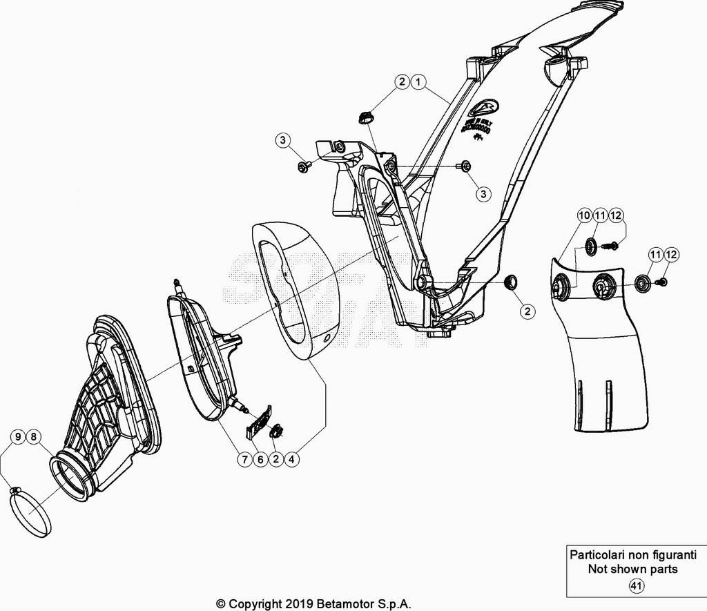 Boite a air - filtre No 1