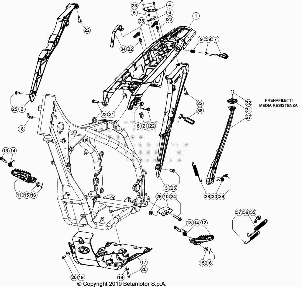 Accessoires du chassis No 4