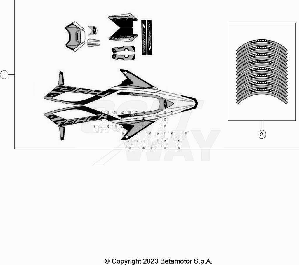Kit deco No 1380