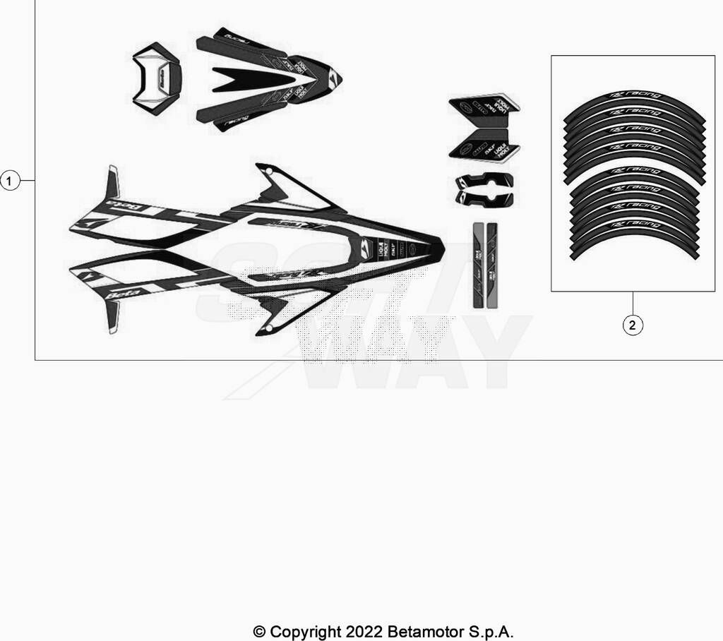 Kit deco No 1388