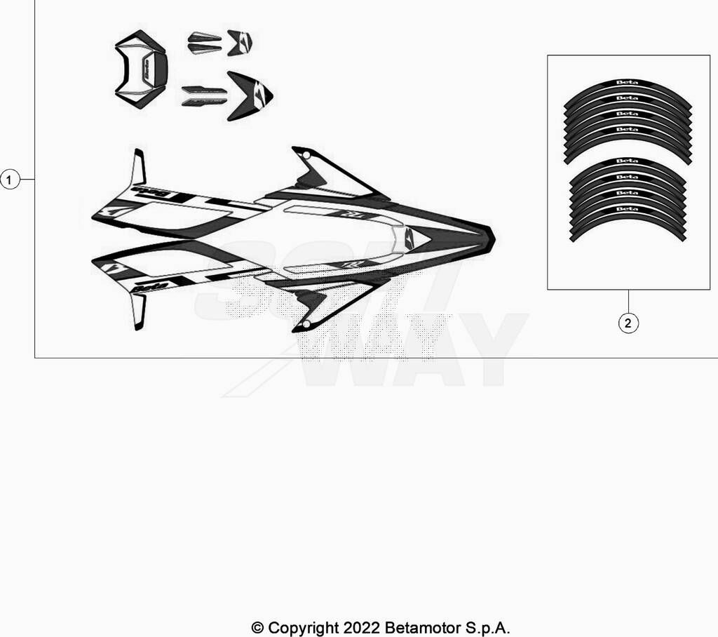 Kit deco No 1354