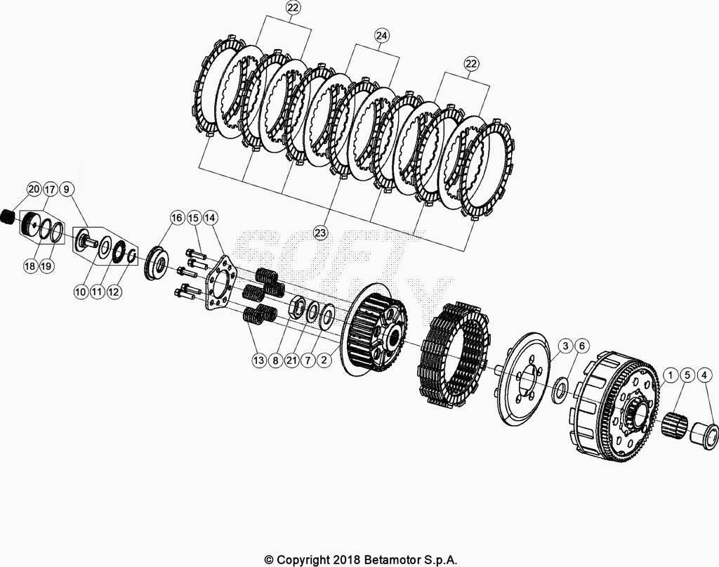 Embrayage No 2130