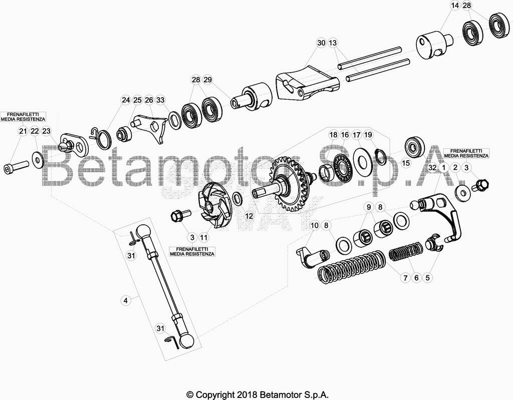 Pompe a eau/valves No 21
