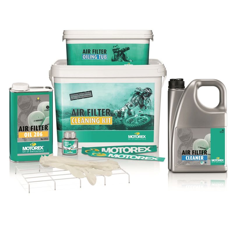 Kit d'entretien complet pour filtre a air motorex