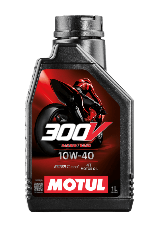 Huile motul 300v 4t factory line road racing 10w40 1 litre