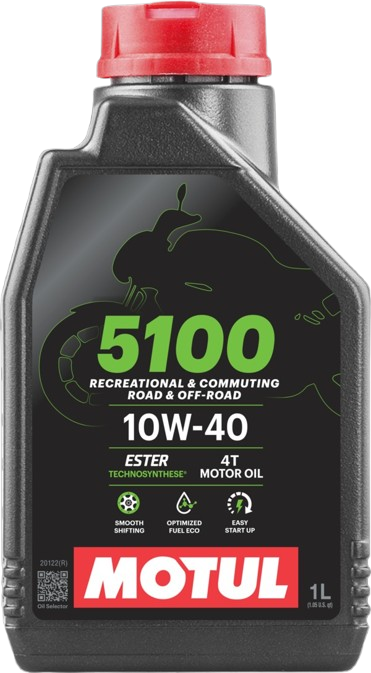 Huile motul 4T 5100 10W40 1 litre