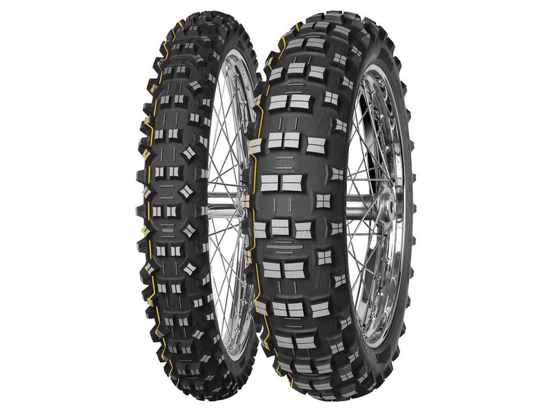 Pneu avant mitas terra force-ef 90/90-21 m/c 54r tt fim super jaune