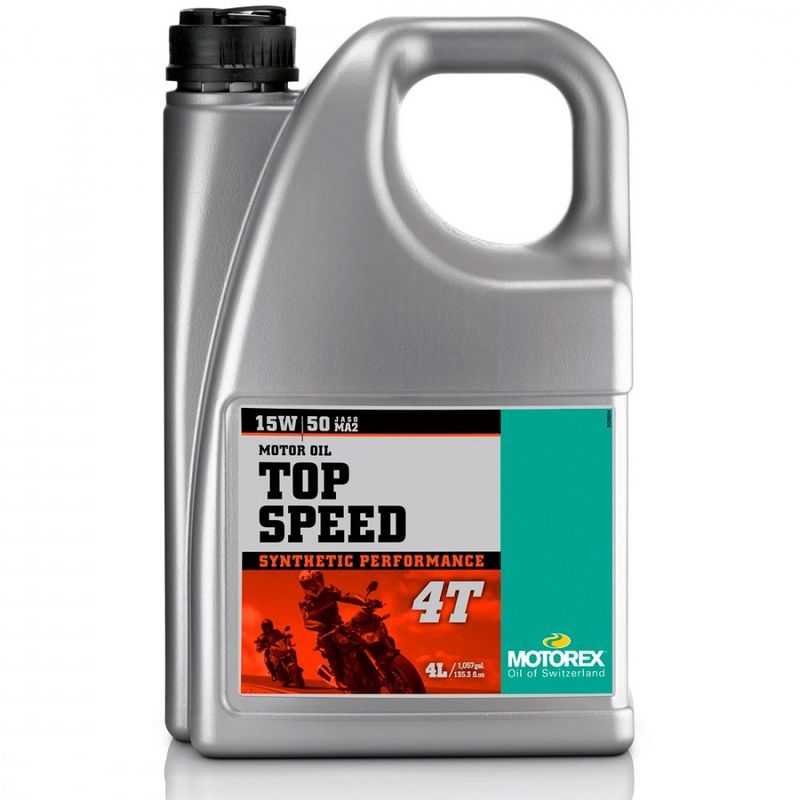 Huile motorex top speed 4 temps 15w50 4l